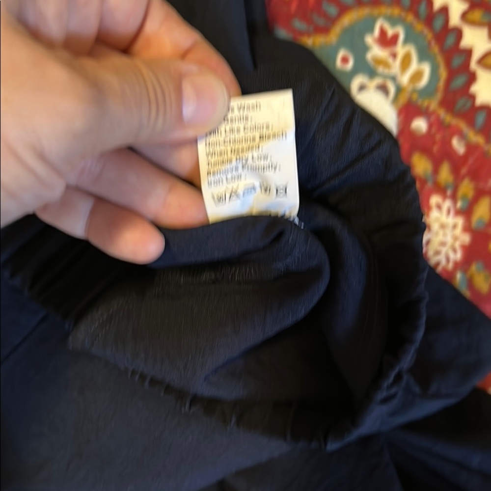 Pretty garden two-piece Elegant Navy and White pantsuit, Size S - Picture 15 of 16